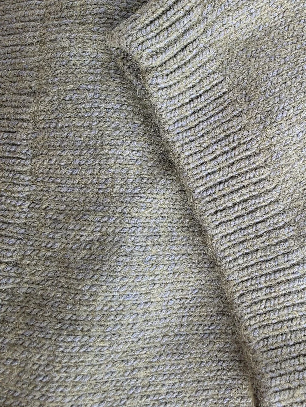 NWT H&M Knit Olive Green Pullover XL
